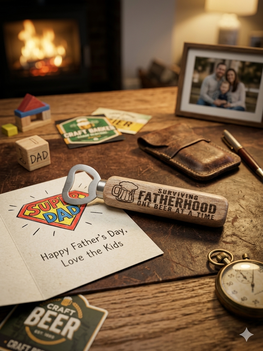 Fatherhood bottle opener