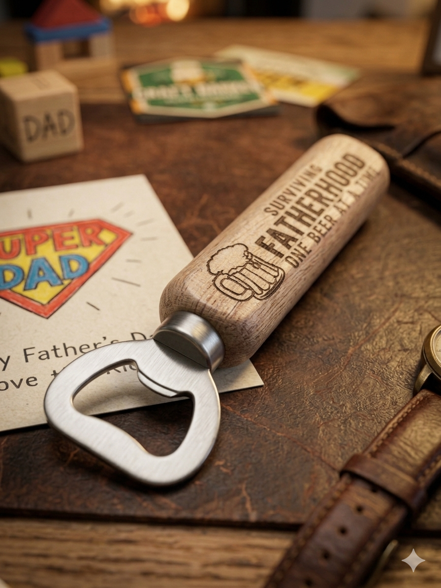 Fatherhood bottle opener