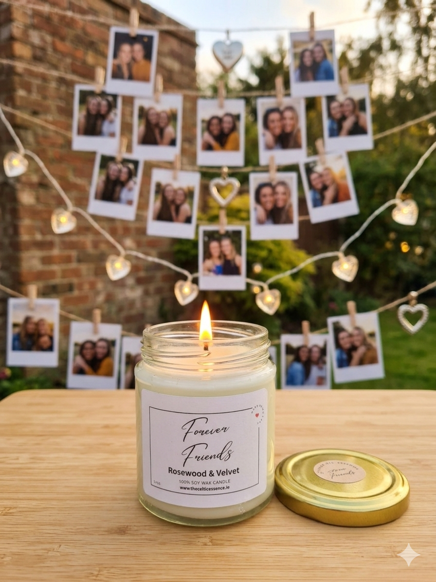 Friends Forever Soy Wax Scented Candle with Gift Box