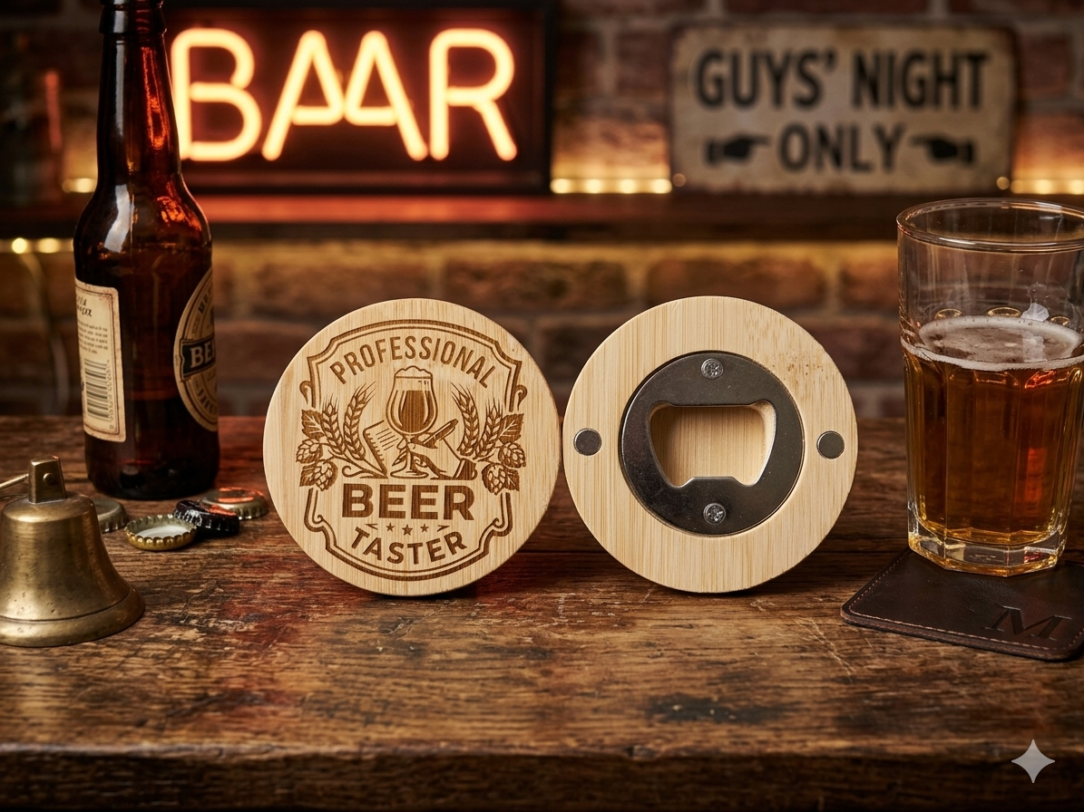 Professional Beer Taster Magnetic Bottle Opener