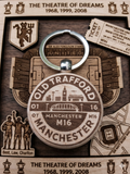 Personalised Man Utd Supporters Keyring