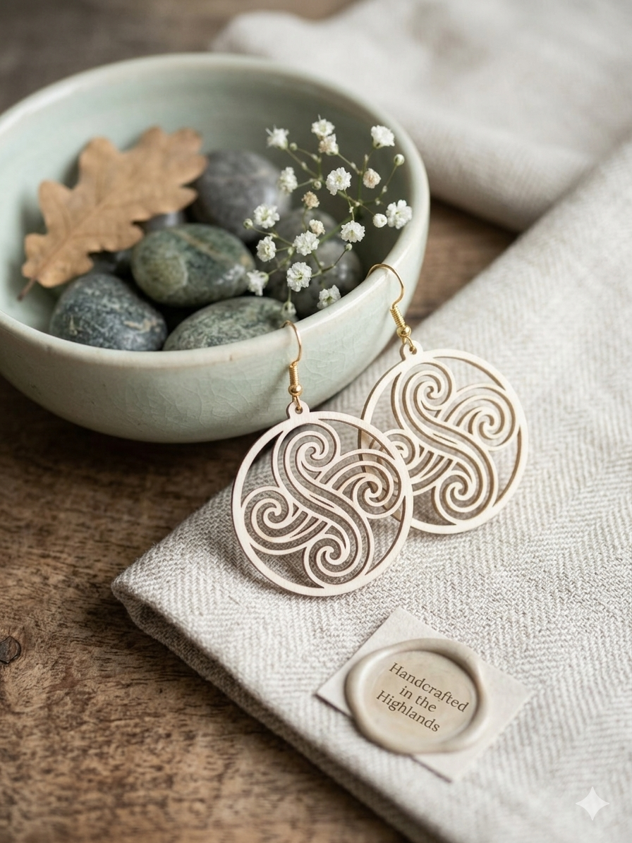 Celtic Swirl Earrings