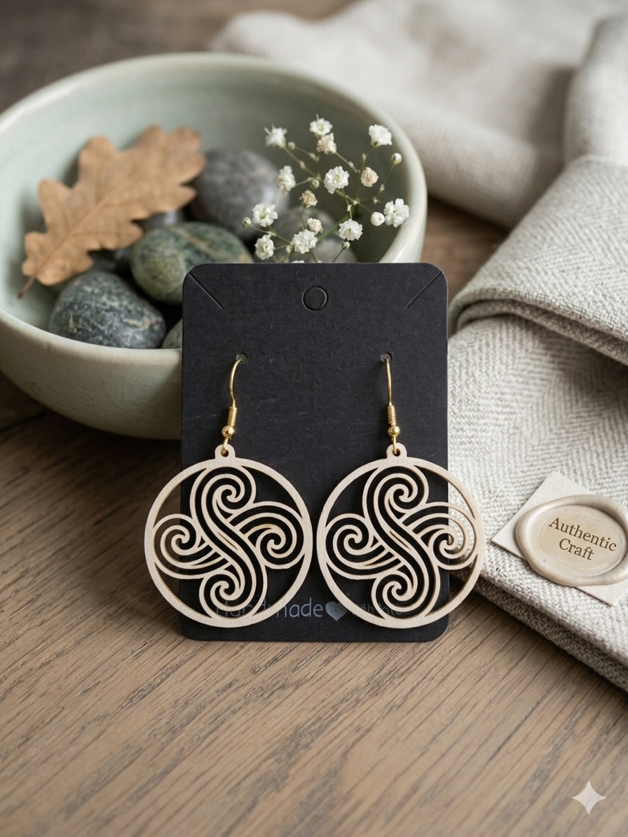 Celtic Swirl Earrings