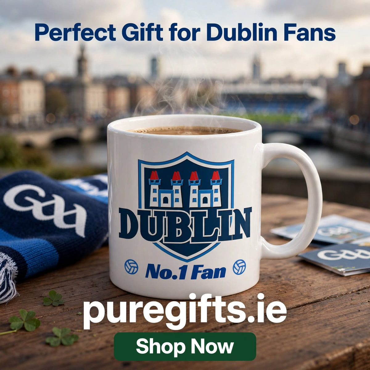 Dublin GAA "No.1 Fan" 11oz Ceramic Mug