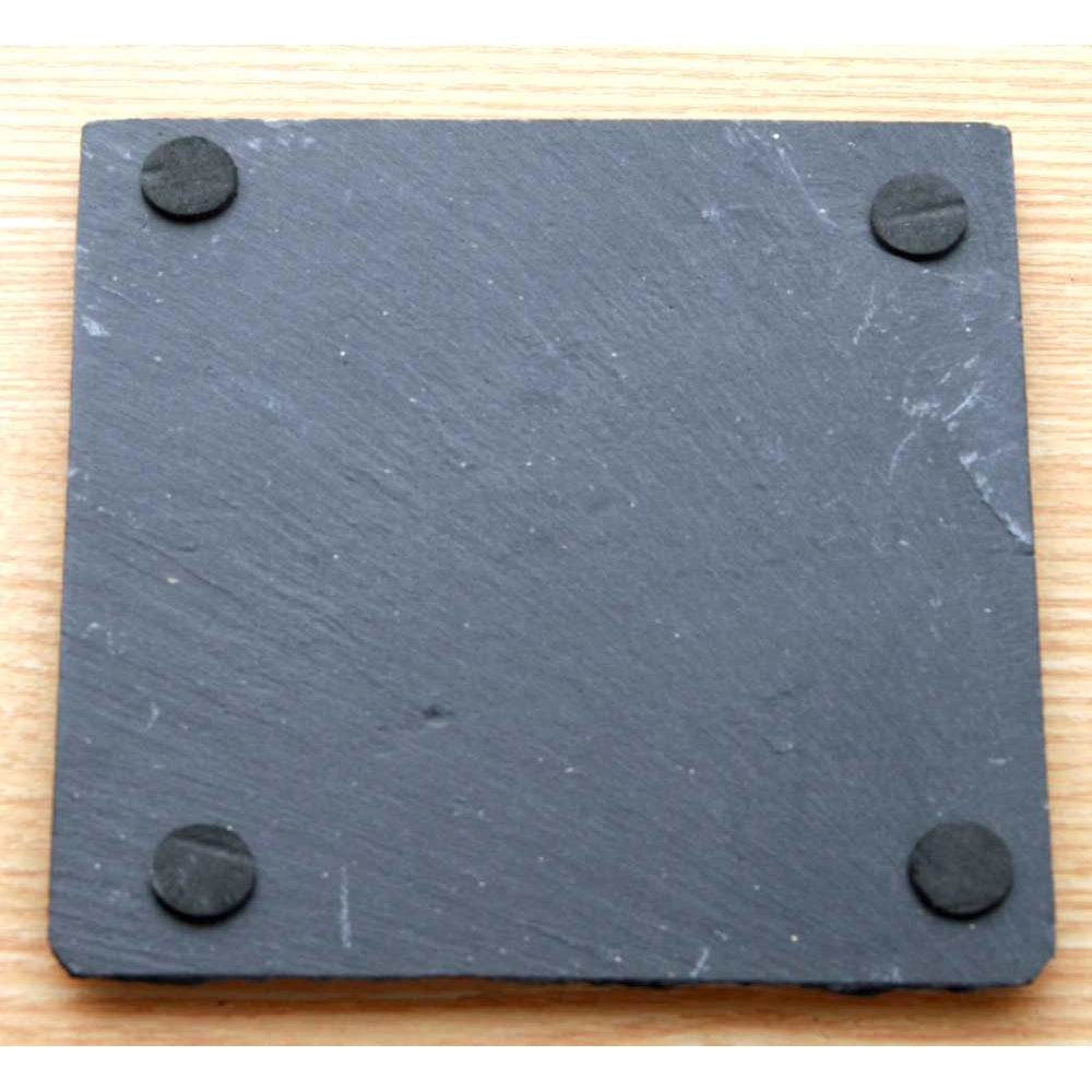 Slate Coasters - Mr & Mrs (Set of 4)