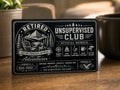 Retired Unsupervised Club Official Member Novelty Business Cards (2pk)