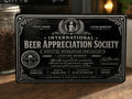 International Beer Appreciation Society Lifetime Membership Business Cards (2pk)