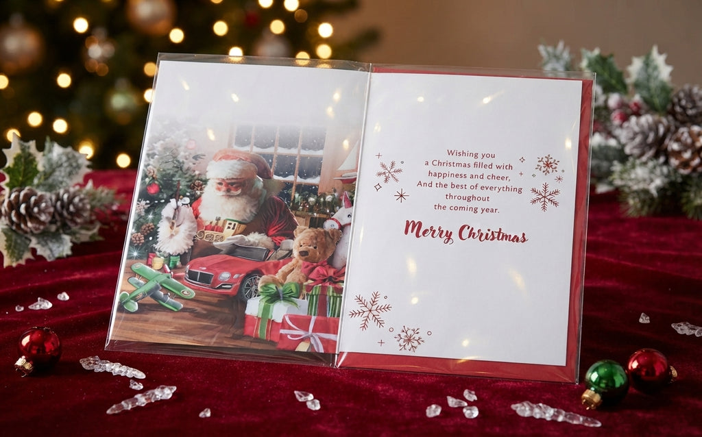 "Season's Greetings From Dublin" Christmas Card