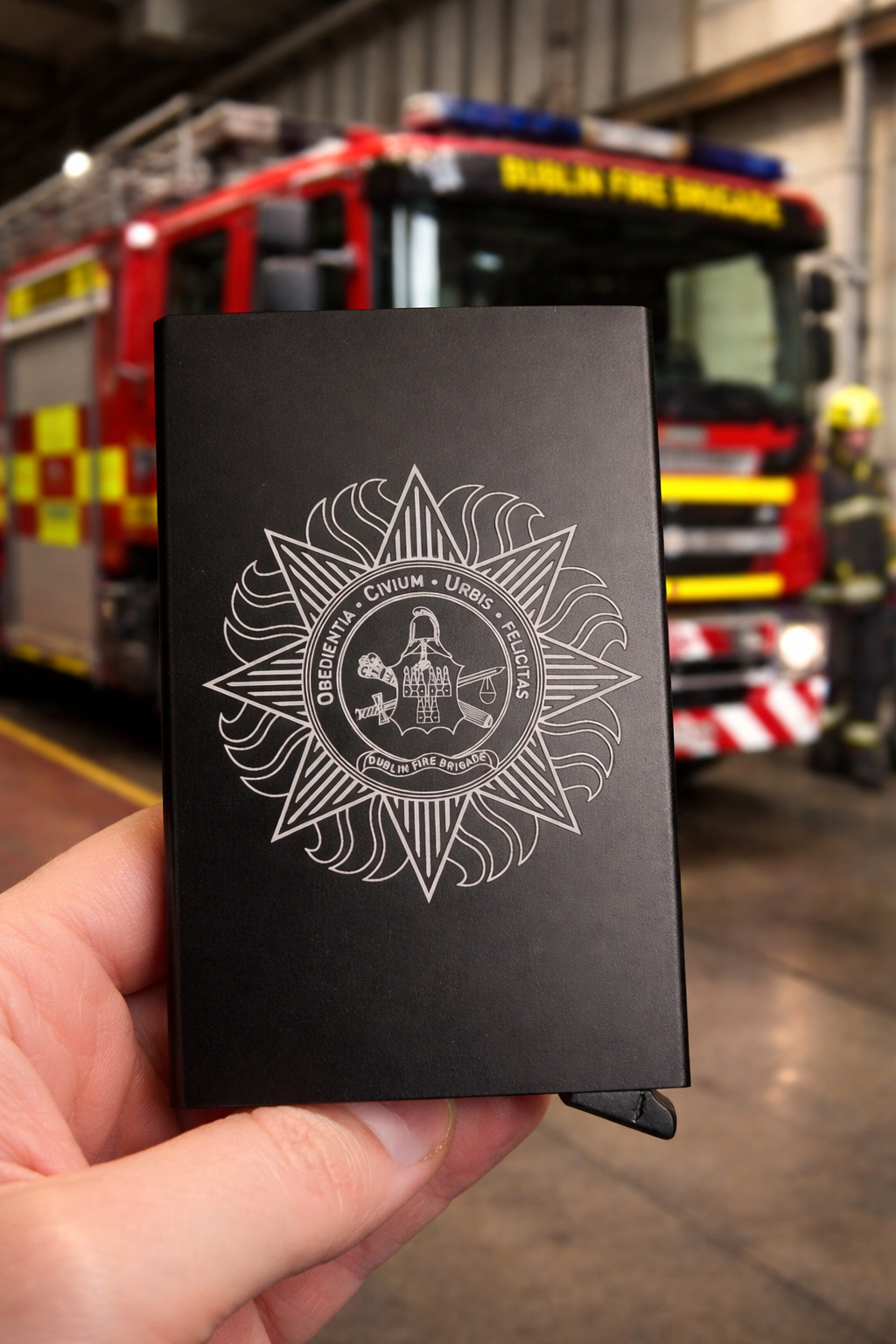 Dublin Fire Brigade Laser Engraved Wallet
