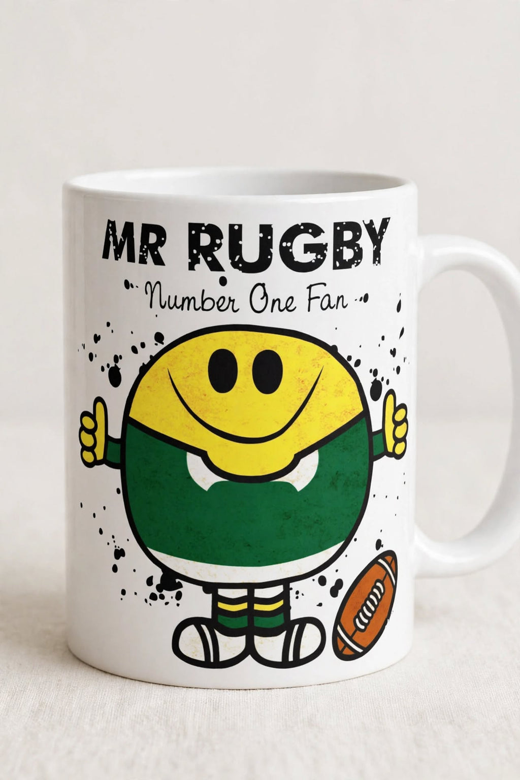 MR RUGBY: "Number One Fan" 11oz Ceramic Mug