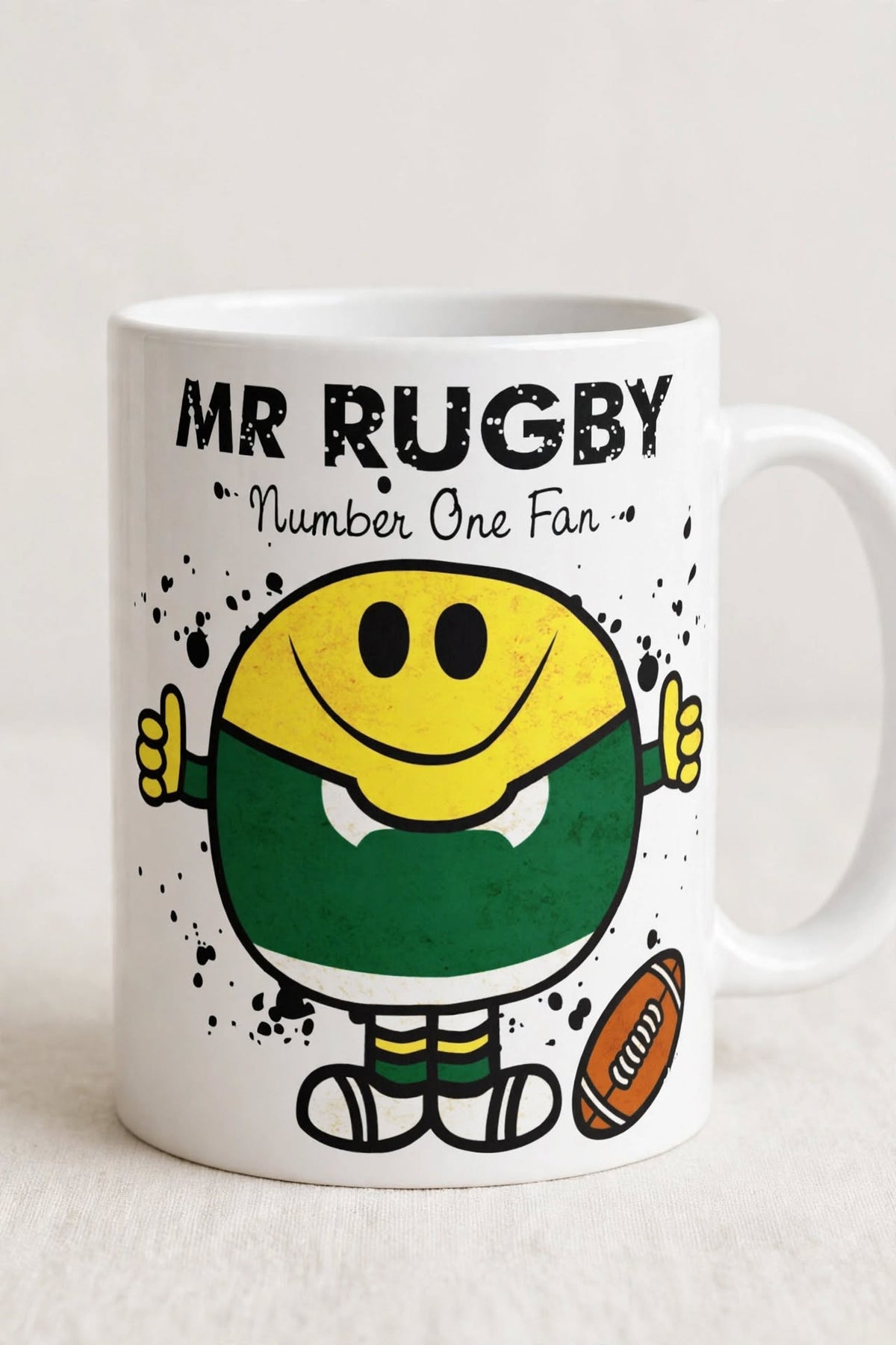 MR RUGBY: "Number One Fan" 11oz Ceramic Mug