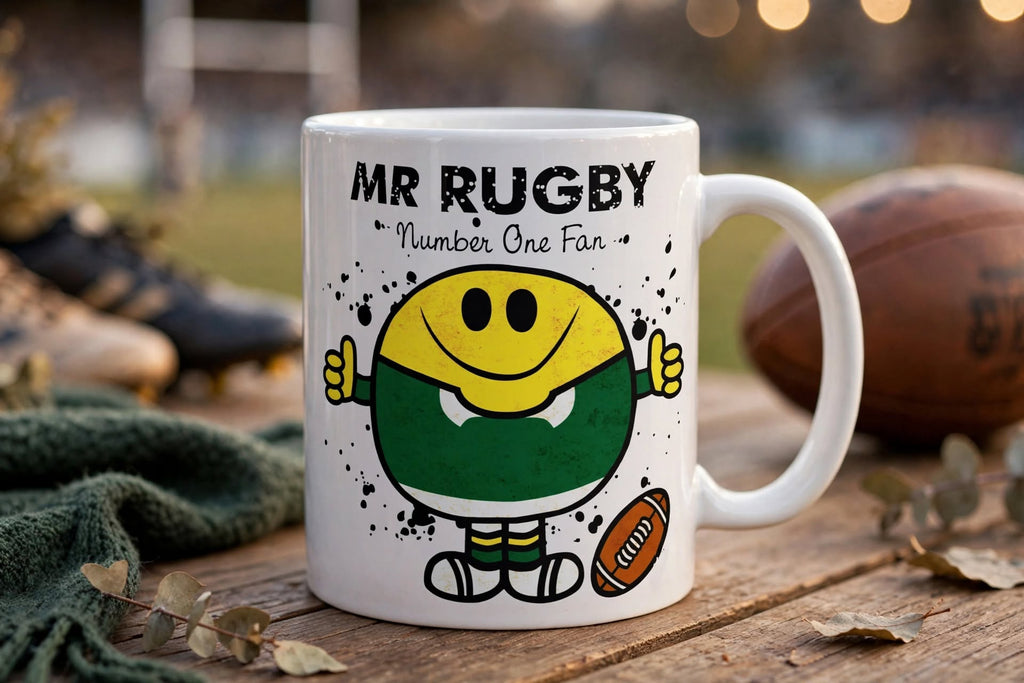 MR RUGBY: "Number One Fan" 11oz Ceramic Mug