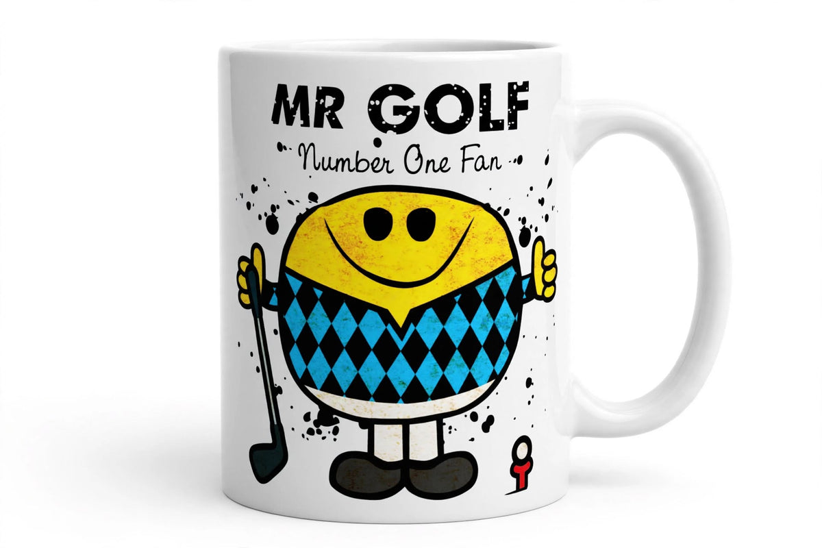 MR GOLF: "Number One Fan" 11oz Ceramic Mug