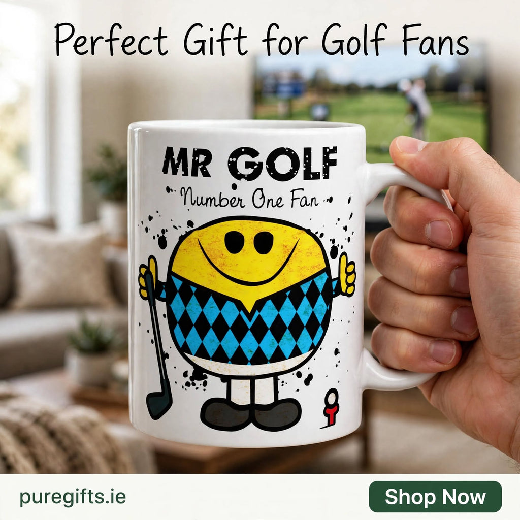 MR GOLF: "Number One Fan" 11oz Ceramic Mug